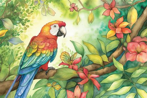 Bildergebnis für Ruby Macaw Art