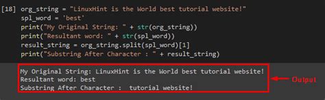Python Substring After Character に対する画像結果