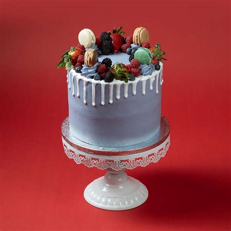 Image result for Macaron and Berry Cake