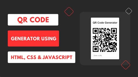 Image result for How to Add a QR Code in HTML