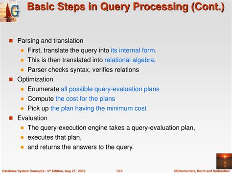 Image result for Steps of Query Processing