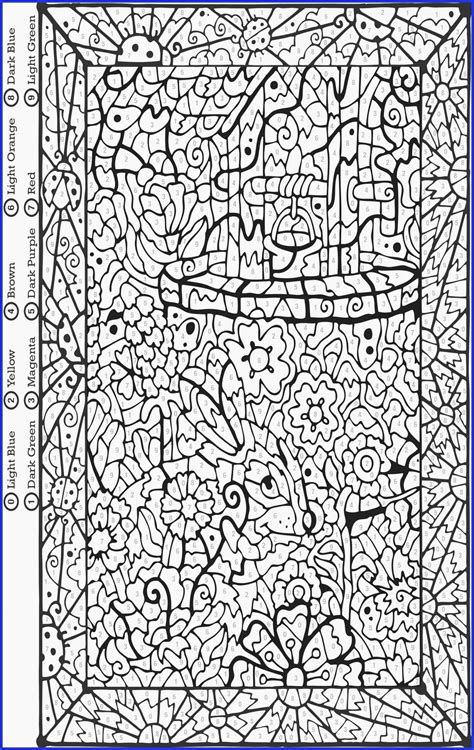 Image result for Coloring with Hidden Number