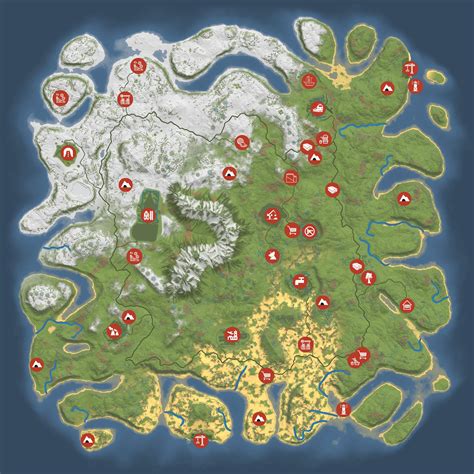 Rust Splitter Map に対する画像結果