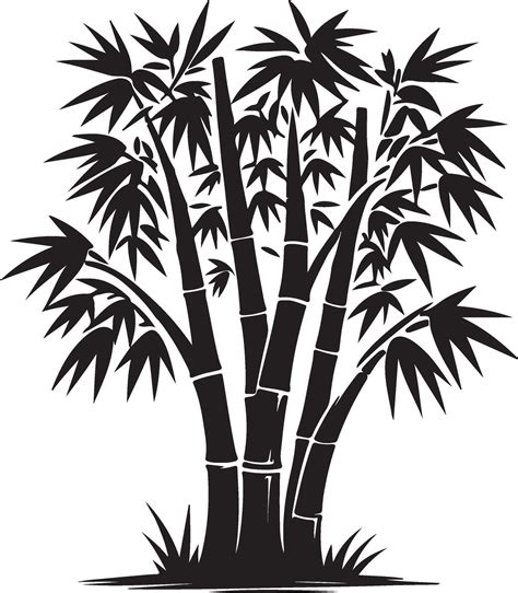Bamboo Tree Silhouette に対する画像結果