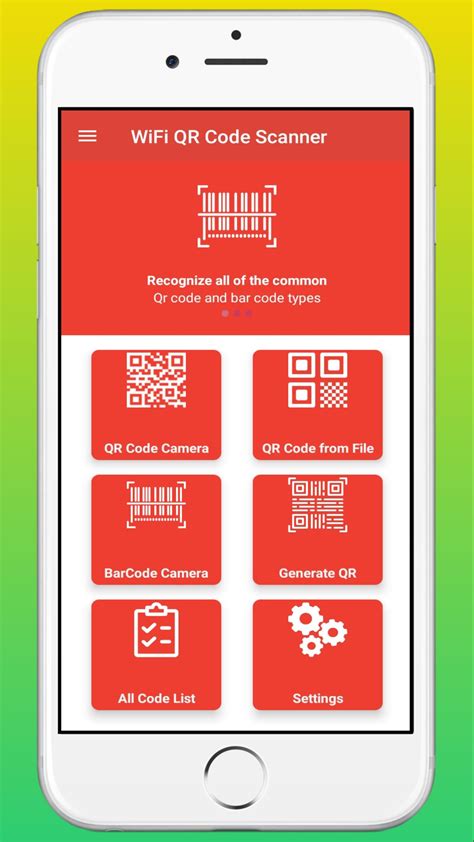 Afbeeldingsresultaten voor WiFi QR Code Scanner