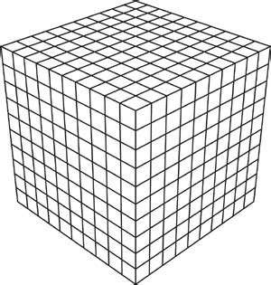 Image result for Blank Grid Cube