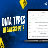 Image result for What Is Data Types in JavaScript