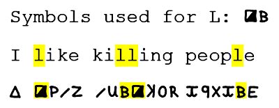 Image result for Zodiac Cipher Code