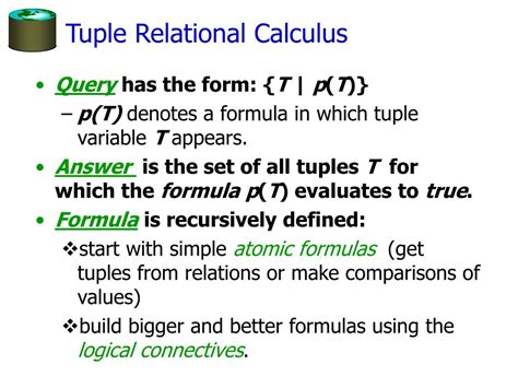 Image result for Tuple Relational Calculus