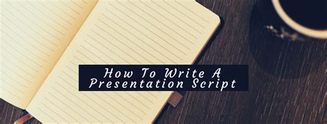 Toradh íomhá ar How Do You Write a Script for a Presentation