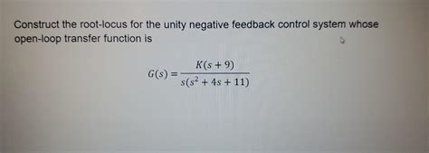 Toradh íomhá ar A Unity Negative Feedback Control System Unit Step Response