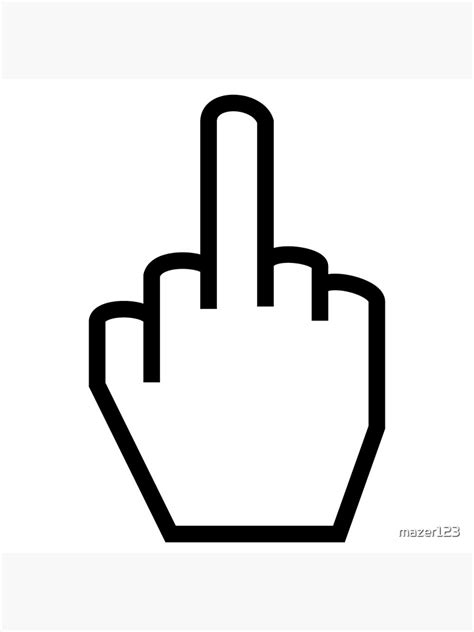 Image result for Middle Finger Cartoon W/O Background