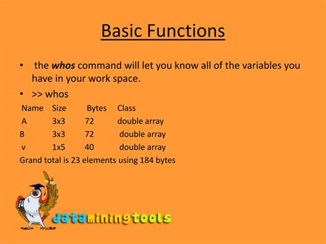 MATLAB Environment に対する画像結果
