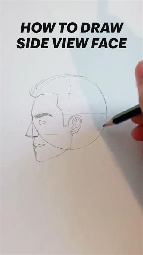 Image result for Hand On Side of Face Drawing Side View