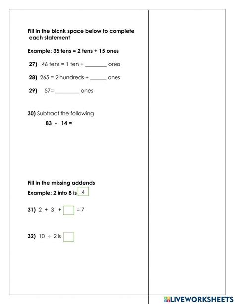 Class 1 Maths Online Test に対する画像結果