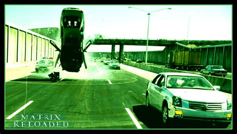 The Matrix Reloaded (2003) - Freeway Wallpaper by Stephen-Fisher on ...