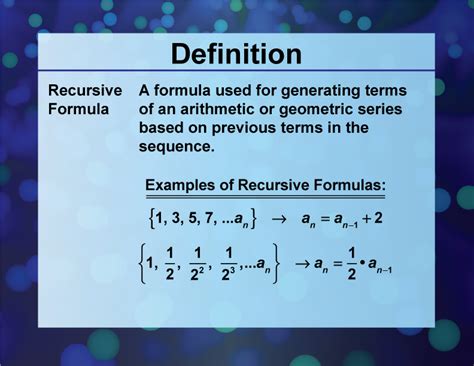 How to Fin the Recursive Formula に対する画像結果
