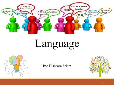 Toradh íomhá ar Learning Language PPT