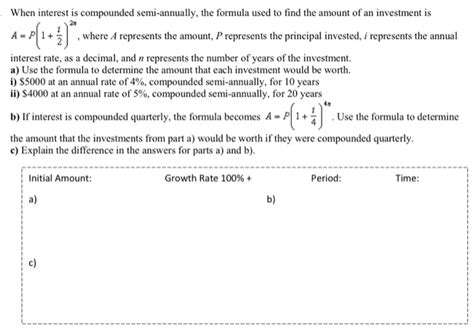Image result for Compounded Semiannually Formula APY