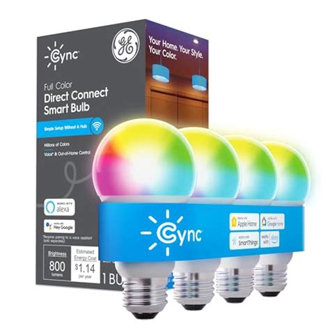 Cync Color Changing Smart Bulb Color Settings に対する画像結果