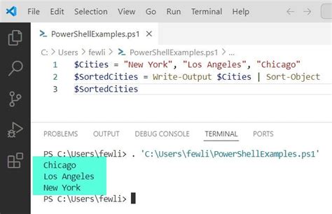 Image result for PowerShell Output Examples