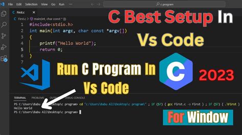 Image result for How to Run C++ in vs Code in Windows