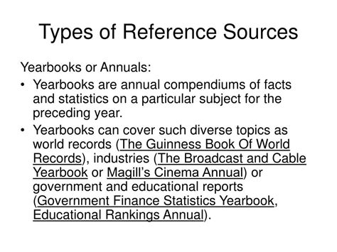 Image result for Types of Reference Sources