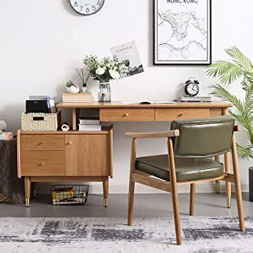 Image result for Solid Wood Computer Desk