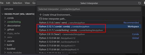 Image result for Activate Conda Environment Visual Studio Code