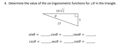 Image result for Six Trigonometric Functions of Θ Example