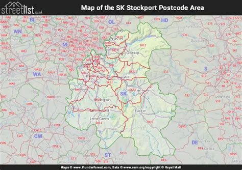 Image result for Ske Postcode Map