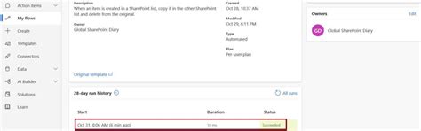 Toradh íomhá ar Power Automate Conditional Trigger