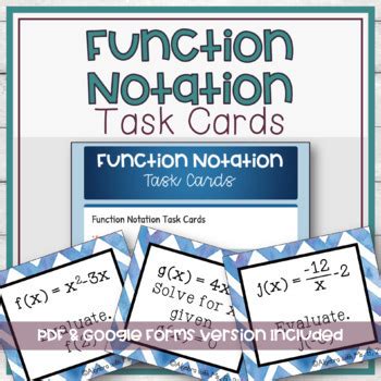 Image result for Function Notatio Poster