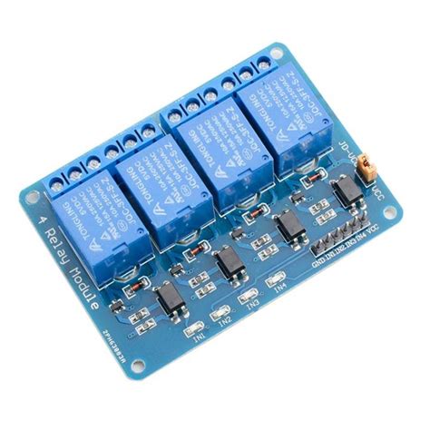 Image result for 4 Channel Relay Module for Arduino