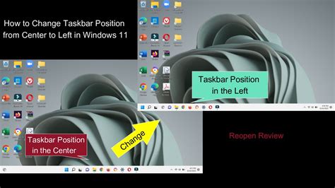 Image result for Windows 11 Taskbar Default Position