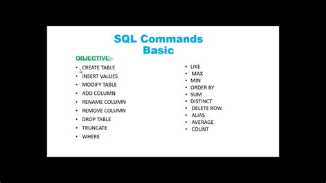 Image result for Comande SQL