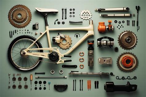 Image result for Bicycle Exploded-View