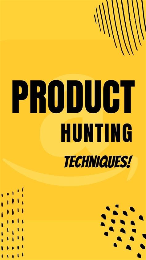 Toradh íomhá ar Product Hunting Techniques