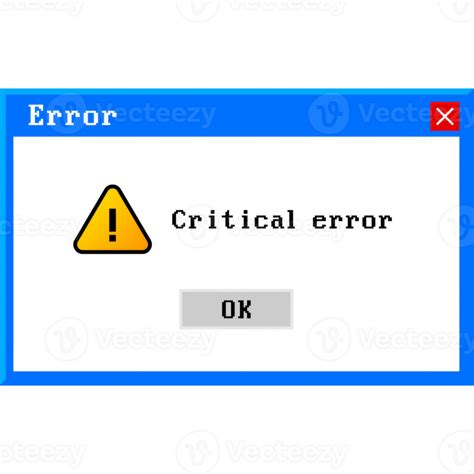 Error Window PNG に対する画像結果