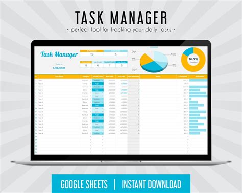 Image result for Task Manager Spreadsheet