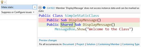 Static Warning Message に対する画像結果