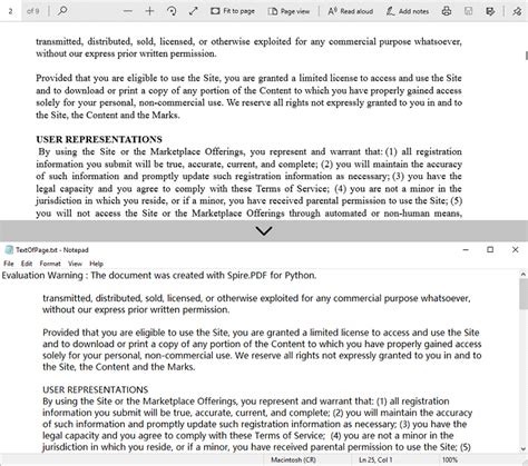 Toradh íomhá ar Python Extract PDF Text