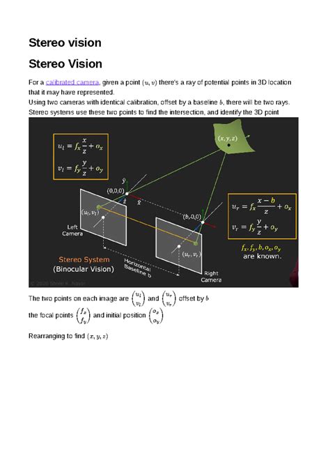 Image result for Stereo Vision Sensor