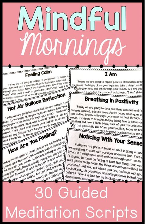 Image result for Guided Mindfulness Meditation Script PDF