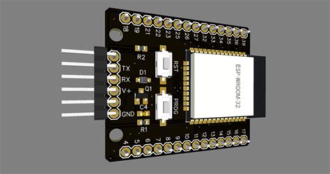 Image result for Esp-Wroom-32 Footprint