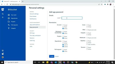 Toradh íomhá ar Git Push App Password Bitbucket