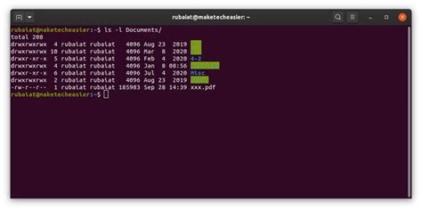 Image result for How to Use LS Command in Ubuntu