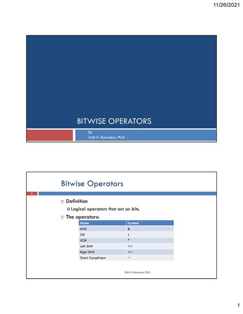 Toradh íomhá ar Bitwise Operators Definition