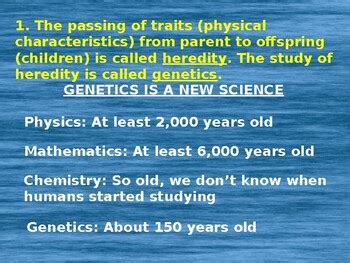 Basic Mendelian Genetics に対する画像結果