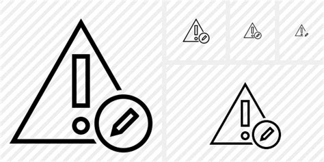 Image result for Warning for Edit